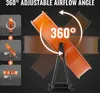 Bubnový ventilátor Podstavný ventilátor 3 rychlosti 220W Náhled obrázku produktu 5