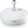 A white umbrella base with a textured top and a central pole. Náhled obrázku produktu