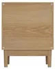 Szafka nocna w stylu mid-century, dąb, z 2 szufladami Podgląd zdjęcia produktu 10