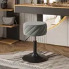 A vanity stool in a bedroom setting, next to a dressing table. Produktbild-Vorschau