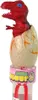Leantoys Seifenblasen Dinosaurier 34 cm Verschiedene Farben Produktbild-Vorschau 5