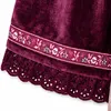 BONDI Mädchen Samtrock mit Schürze 26104 | Blueberry Größe: Produktbild-Vorschau 7