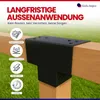 GeZu Impex Pfostenecke 3 Balken T-Model 121 x 121 mm Produktbild-Vorschau 7
