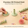 Modular Clay Bloom Maker Blumenstrauß Presform Set Grün 9 Produktbild-Vorschau 4
