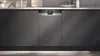 Siemens iQ300, Teilintegrierter Geschirrspüler, 45 cm, Gebürsteter Stahl SR53HS74KE Frontansicht geschlossen Einbau Produktbild-Vorschau