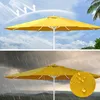 Sonnenschirm 3,5m rund gelb Garten Balkon knickbar mit Produktbild-Vorschau 9