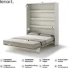 Schrankbett 160 x 200 Vertikal BC-12 Kaschmir LENART BED Produktbild-Vorschau 3