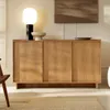 Kommode SUNA 147 Sideboard Karamell Eiche 3 Türen Produktbild-Vorschau 2