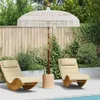 Parasol Macramé Crème 190 x 190 x 260 cm Voir les images du produit 2