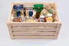 e-floor Holzkiste 29,5x34,5x23,5 cm Natur Dekorativ – Produktbild-Vorschau 4