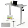 Juskys Höhenverstellbarer Schreibtisch 120x60 cm - Produktbild-Vorschau 1