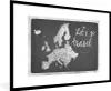 MuchoWow® Gerahmtes Poster Vintage Eurocard mit dem Text Produktbild-Vorschau 1