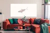 MuchoWow® Poster Tiere - Hai - Meer - Aquarell 160x80 cm - Produktbild-Vorschau 2