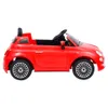 Auto elettrica per bambini Fiat 500 rossa Anteprima dell’immagine prodotto 3