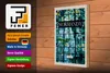 Holzschild Reise 20x30cm Normandy France Mosaik Kunst Produktbild-Vorschau 3