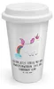 Mr. & Mrs. Panda ToGo Kaffeebecher Einhorn Pupsen - Weiß - Produktbild-Vorschau 1