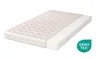 A white mattress is shown on a white background, with a portion of the mattress cut away to reveal its internal structure. A green and white OEKO-TEX logo is present in the bottom right corner. Náhľad obrázku produktu
