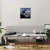 Bilder auf glas - Auto Retro Himmel - 40x40cm - Glasbilder Produktbild-Vorschau 6
