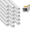 ARLI Kabelkanal selbstklebend 16x16 mm Weiß – 18m Produktbild-Vorschau 1