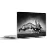 MuchoWow® Laptop Aufkleber Sticker Cover Antilope - Schwarz Produktbild-Vorschau 1
