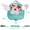 (Grün) Anti-Verlust-Rucksack für Kinder, niedlicher Produktbild-Vorschau 5