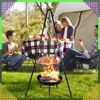 RealG RC-K-943 Trépied pour feu de camp avec grille, 150 Voir les images du produit 8
