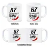 57 und immer noch so scharf wie Chili Tasse Kaffeetasse Produktbild-Vorschau 4