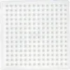 A white pegboard with many small pegs arranged in a grid. Produktbild-Vorschau