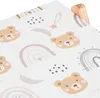 Relaxdays Nachttisch Kinder, offenes Fach, Teddy-Design, Produktbild-Vorschau 6