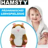 HAMSTY mluvící křeček plyšová hračka plyšové zvíře dětská Náhled obrázku produktu 5