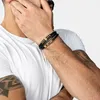 SERASAR | Bracciale in pelle da uomo [Shine] con confezione Anteprima dell’immagine prodotto 22