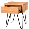 Nachttisch 40x44x35 Eiche, eine Schublade, Industrial-Stil Produktbild-Vorschau 3