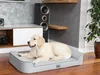 Hundebett Haustierbett Hundeliegen Kissen Liegen Produktbild-Vorschau 2