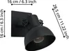 EGLO applique 43431 nero, per E27, max. 28 W Anteprima dell’immagine prodotto 5