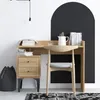 Skye Decor, Puuk - Dec0087, Schreibtische, Eiche, 100 x 80 Produktbild-Vorschau 1