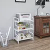 HOMCOM Printerstandaard, printertafel met 3 niveaus en Productafbeelding-voorbeeld 7