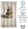 WENKO Dusch Vorhang Badewannen Ringe Wannen SAND STONE Produktbild-Vorschau 3