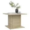 vidaXL Table basse en chêne Sonoma 55,5x55,5x40 cm Matériau Voir les images du produit 6