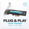 BRAINZAP M.2 M2 NVMe SSD zu PCI-E PCI-Express PCIe 3.0 x1 Produktbild-Vorschau 4