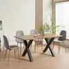 Esszimmerstühle 4er Set FANO Grau- Komfortabler Produktbild-Vorschau 4