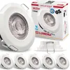 6x LED faretto da incasso per bagno ultrapiatto 5 watt Anteprima dell’immagine prodotto 1