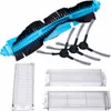 A set of replacement parts for a robot vacuum cleaner, including a main brush, side brushes, and filters, laid out on a white background. Náhľad obrázku produktu