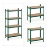 Étagère robuste Relaxdays, 4 niveaux, L x l x H 156 x 80 x Voir les images du produit 6