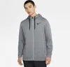 Nike M Nk Thrma Hd Fz Dk Grey Heather/Black S Produktbild-Vorschau 5