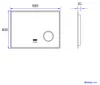 Heilmetz LED Badspiegel Wandspiegel 80 x 60 cm Bluetooth Produktbild-Vorschau 7