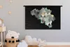 MuchoWow® Wandteppich Wandbehang Karte - Belgien - Dreieck Produktbild-Vorschau 3
