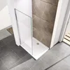 AICA Walk in Dusche 85x200cm 8mm NANO ESG für Duschwand Produktbild-Vorschau 2
