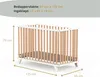 GEUTHER Kinderklappbett Mayla | 60 × 120 cm | Faltbares Produktbild-Vorschau 8