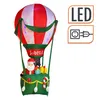 Opblaasbare XL kerstballon met LED-verlichting - 210 x 110 Productafbeelding-voorbeeld 3