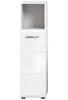 Hochschrank >Ice< in Weiß Hochglanz - 30x110x30cm Produktbild-Vorschau 2